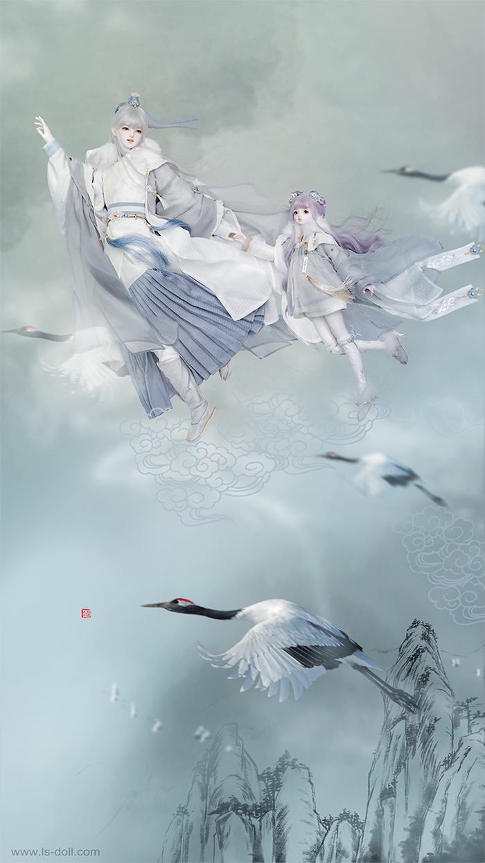 BJD SD 人偶 娃娃 BJD古风 BJD三分